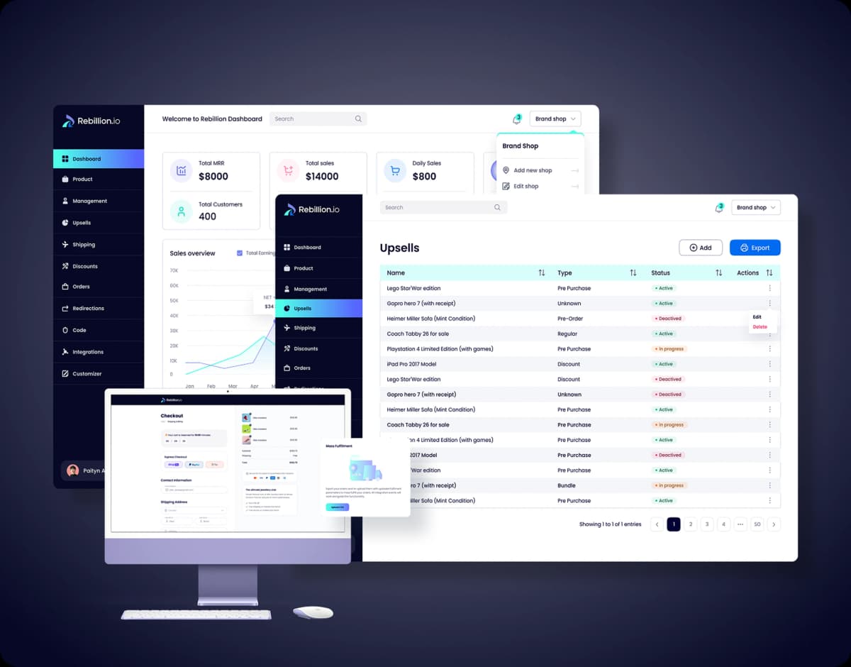 A Flexible E-Commerce Checkout Solution
