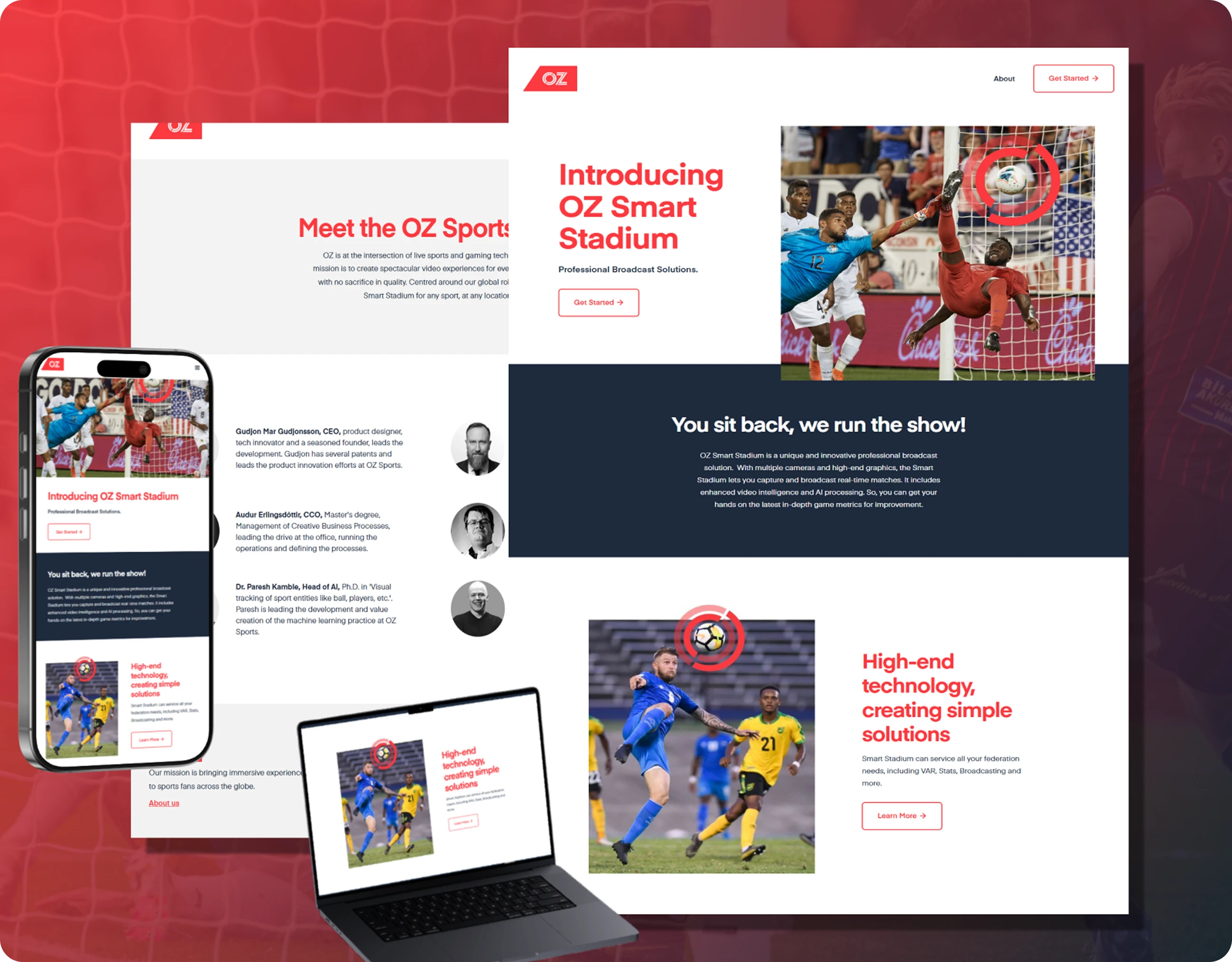 OZ Smart Stadium-Redefining Sports Broadcast Solutions